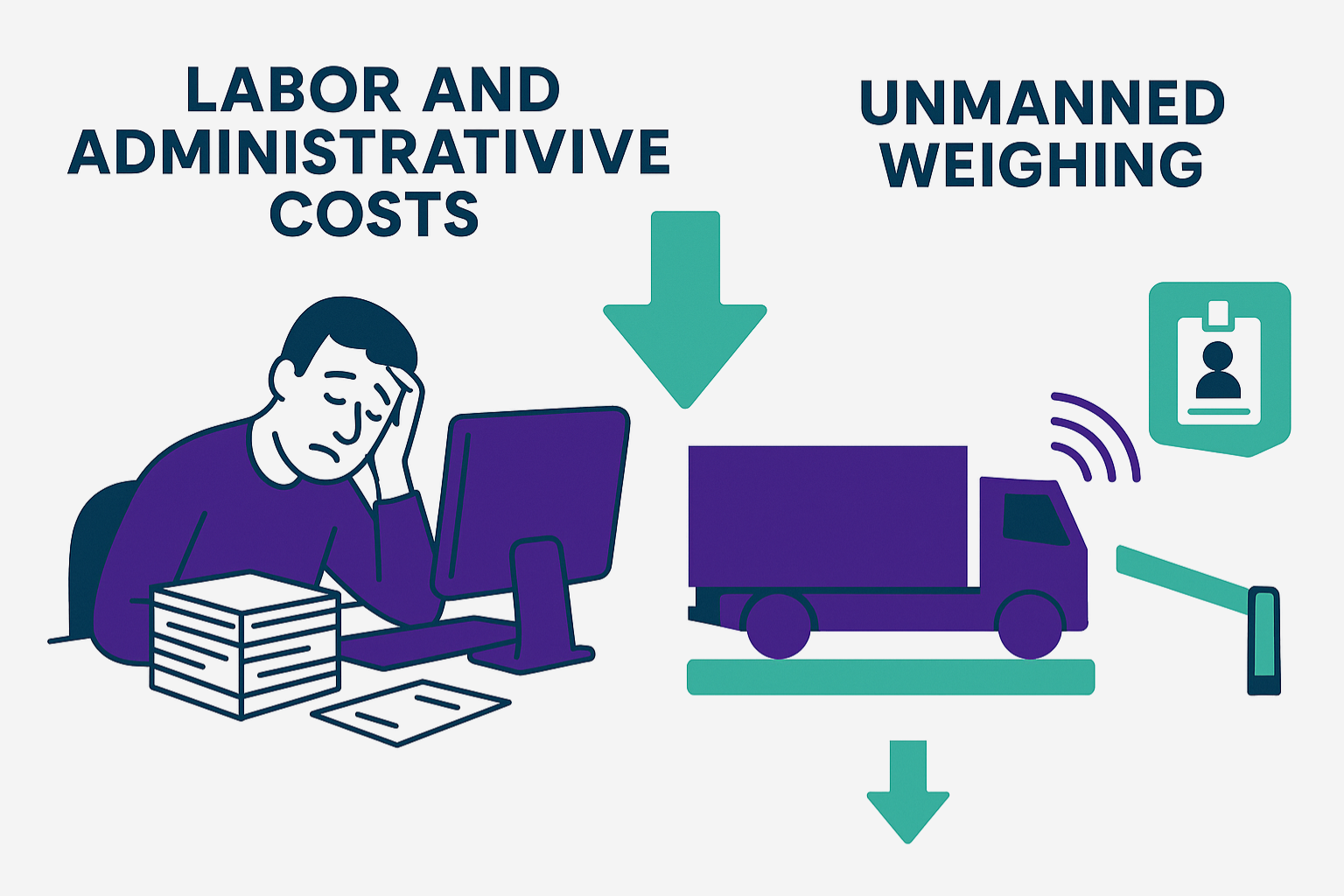 uniwin - truck scale software - labor and administrative costs